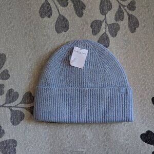NWT American Eagle Outfitters Ribbed Knit Beanie Unisex Light Blue
